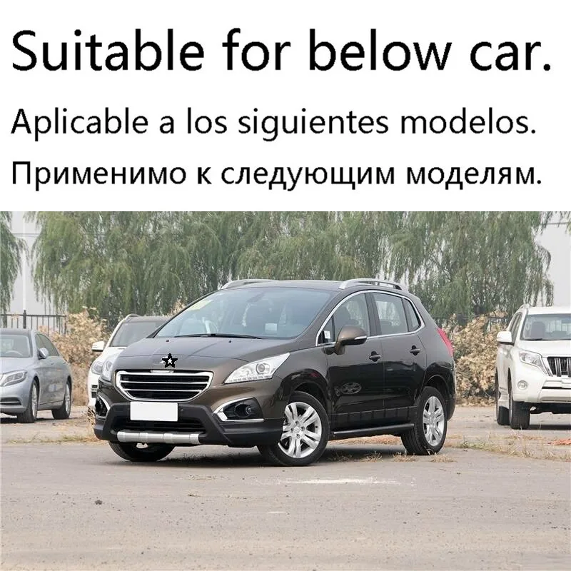 Персонализированные автомобильные аксессуары молдинги Tunning задний диффузор