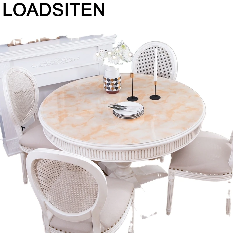 Pokojowy Бытовая вещь обрус кученный скатерть круглая Tafelkleed Rond Toalha De Mesa ПВХ мантела