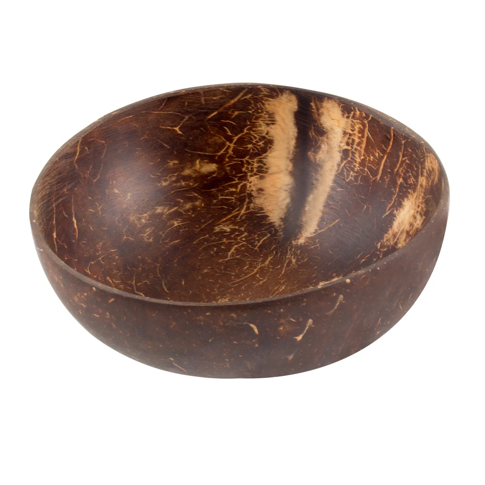 Естественный чашка в виде кокоса украшения фруктовый салат лапша рис чаши