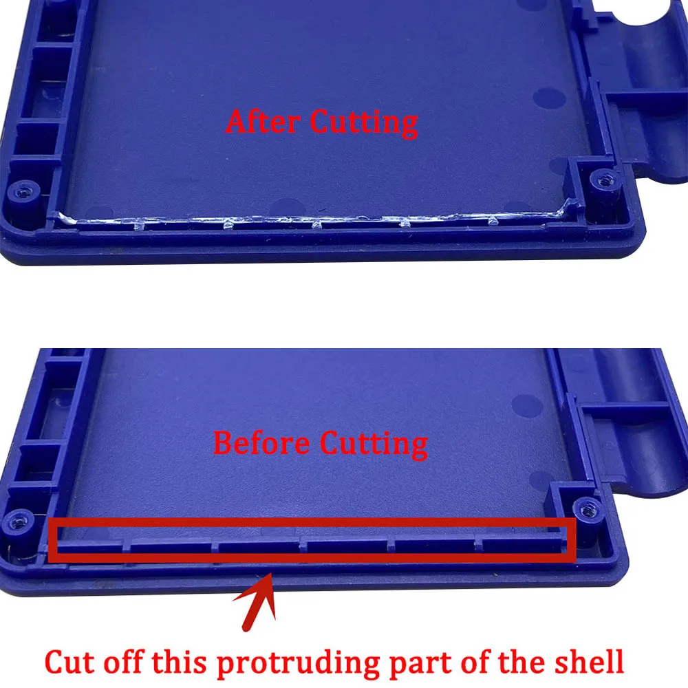 Новинка наборы ЖК-экранов IPS для GBA SP 4 пикселя до 1 подсветка предварительно