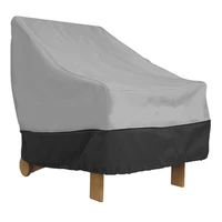 waterproof outdoor patio garden furniture covers rain snow solid color chair covers for sofa table chair dust proof cover