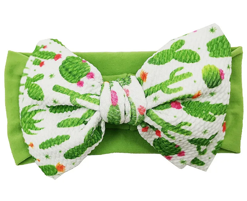 

PUDCOCO Lovely Kids Girls Big Bow Headbands Soft Elastic Width Nylon Hair Bands Head Wrap Newborn Headwear Hair Accessories