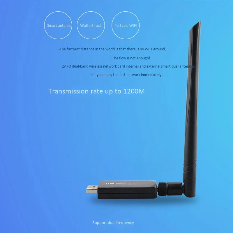 

W50L-5DB RTL8812BU 1200M , USBwifi