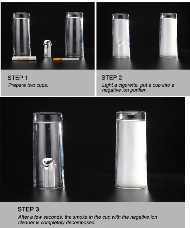 Носимый очиститель воздуха USB носимое ожерелье негативный ионизатор Анион