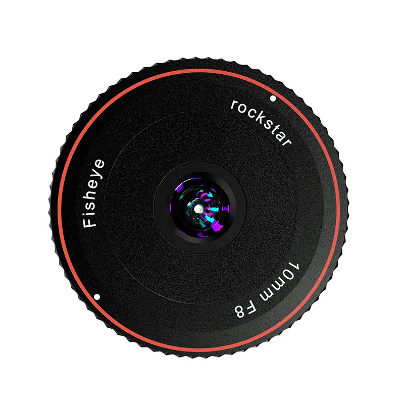 Объектив Rock Star F8 с фиксированным фокусом для камер Sony E Fuji FX M4/3 Canon Eos M Nikon Z Mount Micro SLR