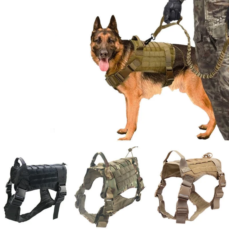 Тактическое обслуживание одежда для собак костюм жилет армейская Военная