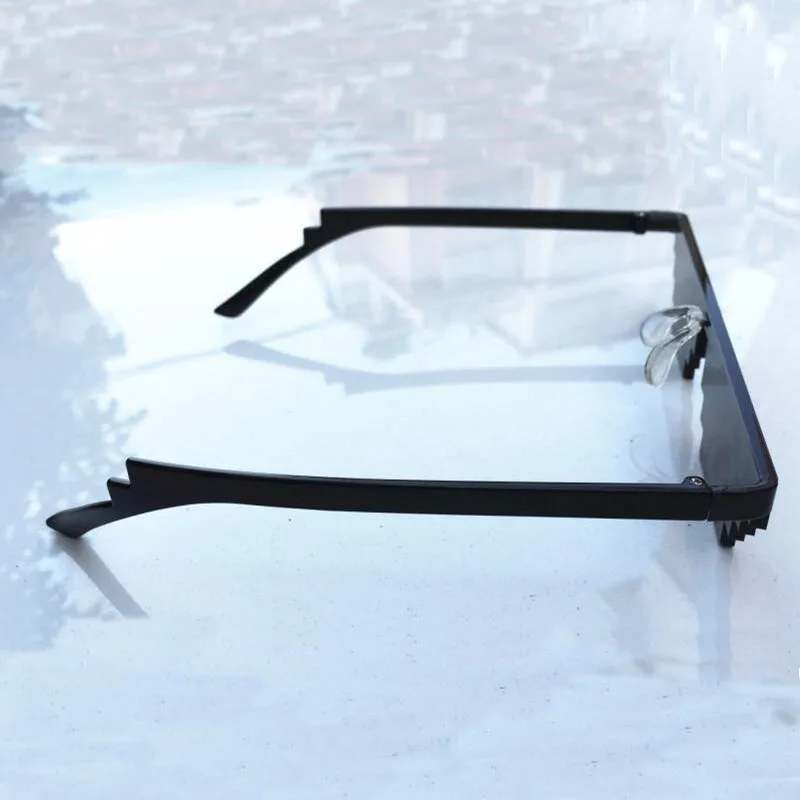 Очки 8 бит MLG Pixelated солнцезащитные очки мужские и женские брендовые Thug Life для