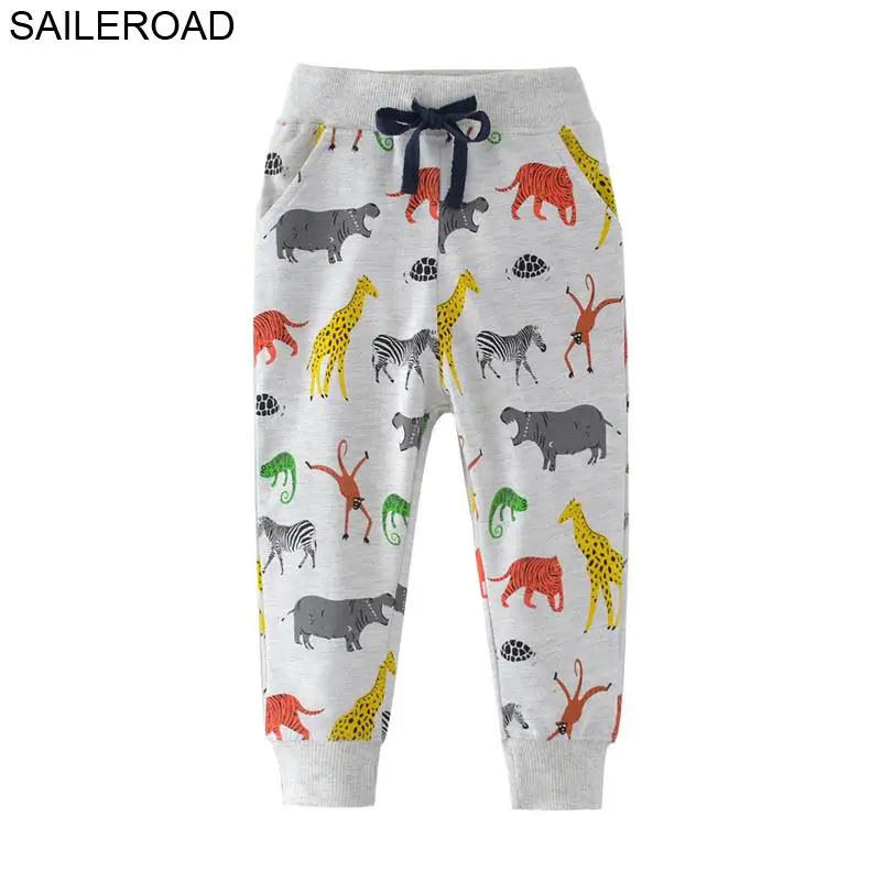 7039 same picture SAILEROAD 2-7Years Мультипликационные брюки-пауки для мальчиков Осень Enfant Спортивные штаны для мальчиков Хлопковый панталон Enfant Garcon Детские штаны для мальчиков - Цвет: 7039 same picture
