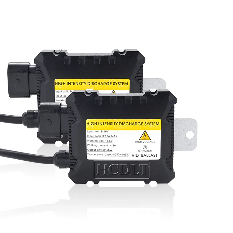 HCDLT 10 шт 12V HID ксеноновый балласт 55 Вт Цифровой тонкий Xenon электронный зажигания