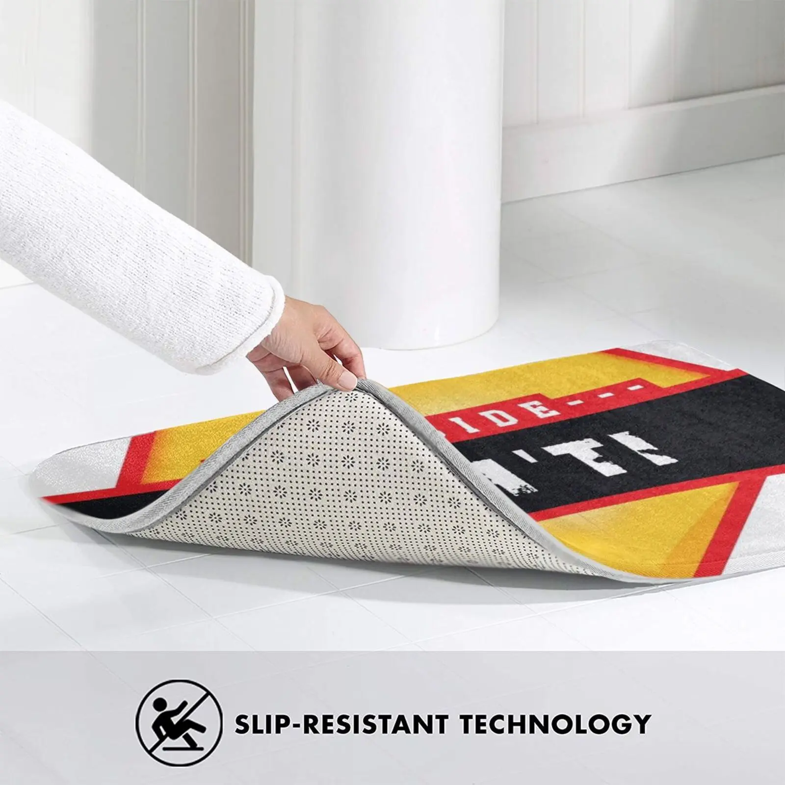 

Ch'ti Inside Carpet Mat Rug Cushion Soft Non - Slip Chti Superhero Inside