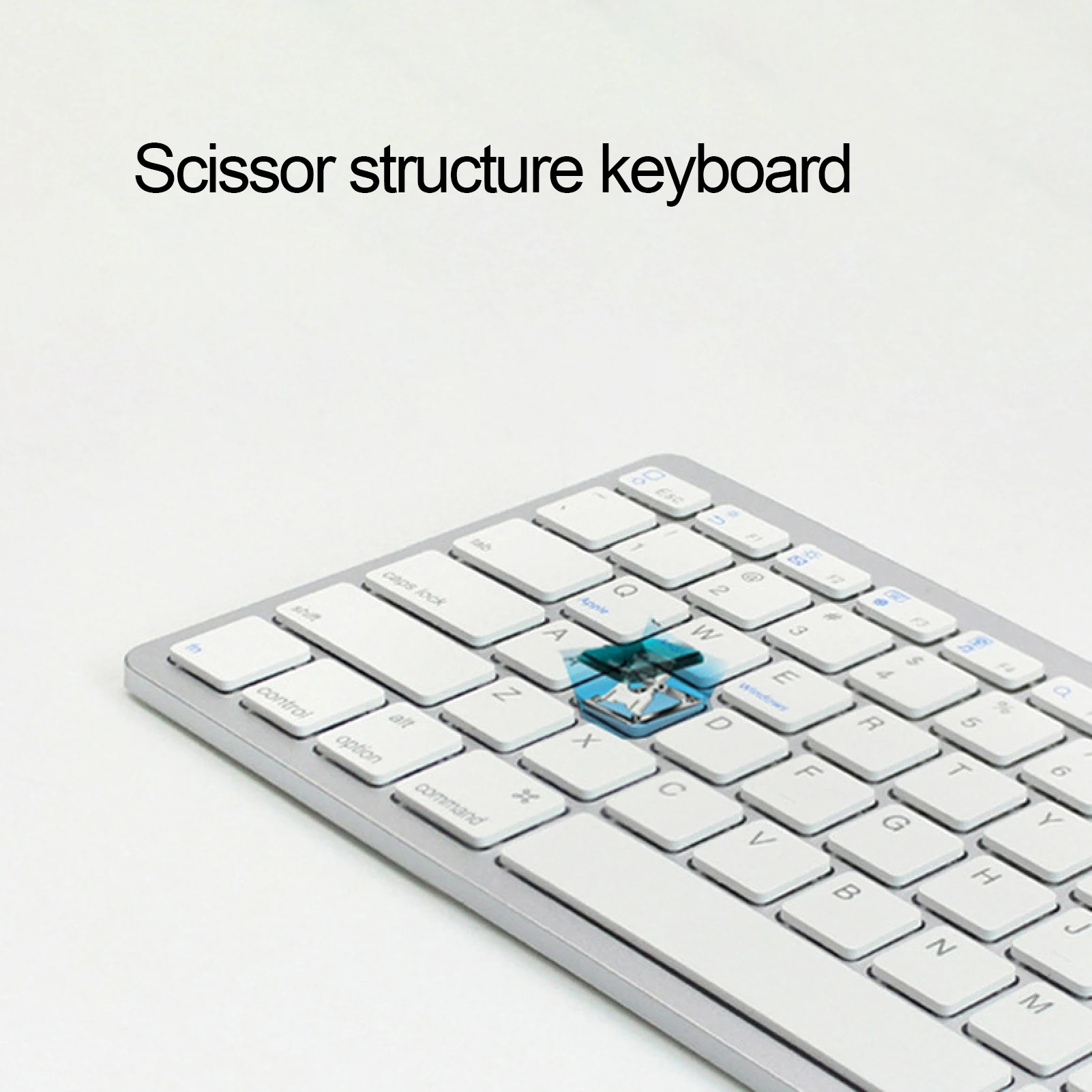 

1set Wireless Keyboard Mouse Slim Bluetooth Keyboard with Mouse French Letters BT PC Keypad for Laptop, Notebook,MacbookPro