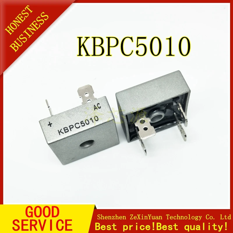 2 шт./лот KBPC5010 50A 1000V диодный мост выпрямитель kbpc5010|Аксессуары для батарей и ЗУ| |
