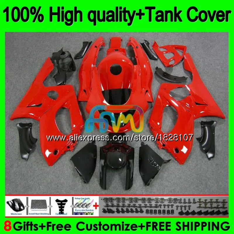 

YZF-600R For YAMAHA YZF600R Thundercat 96 97 98 1999 2000 2001 02 72BS.103 YZF 600R 1996 1997 1998 Red black 99 00 01 Fairing