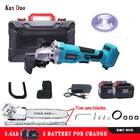 Угловая шлифовальная машина KANDUO M10, беспроводная, 21 В, С бесколлекторным литий-ионным аккумулятором