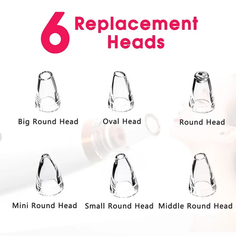 

Points noirs dissolvant pores acn bouton enlvement visage T Zone nez aspirateur aspiration visage diamant beaut peau propre h