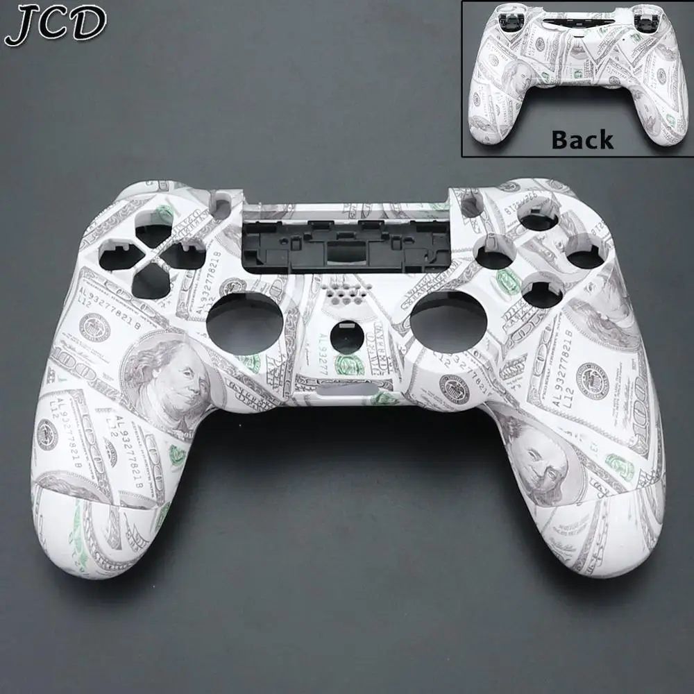 JCD для PS4 JDM 001 011 контроллер чехол спереди и длинное сзади верхняя под крышка