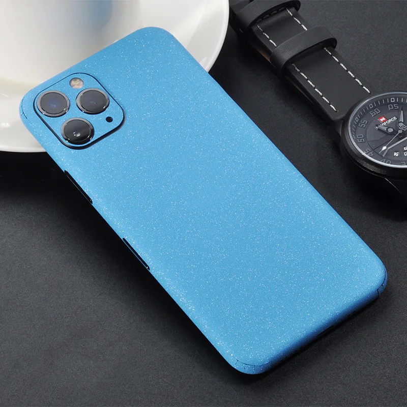 

Luxury Flash phone sticker for iPhone 12 The matte protective film on the back of the iPhone XS max phone film