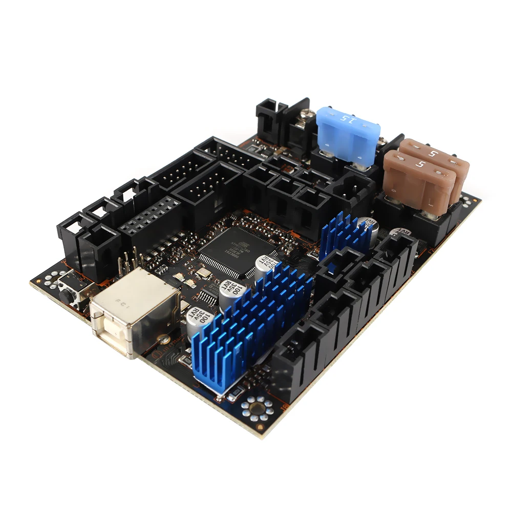 EinsyRambo 1.1b материнская плата Einsy Rambo для Prusa i3 MK3 MK3S с TMC2130 Шаговые драйверы SPI управление 4 Mosfet переключаемые выходы