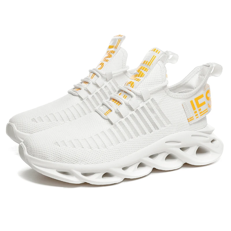 Мужская повседневная обувь из дышащего материала легкий противоударный Вес со