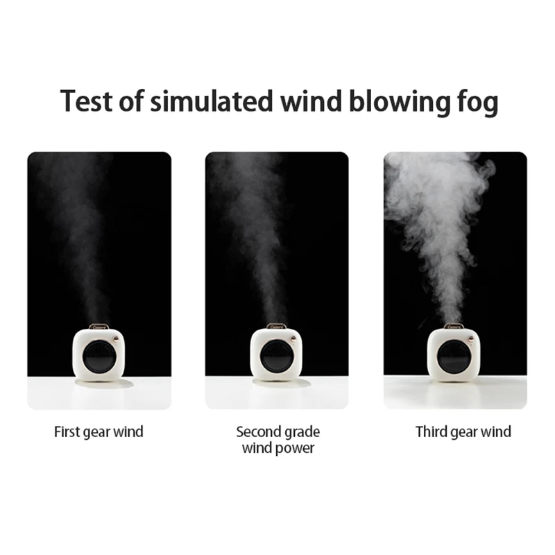 

1PC Portable Handheld Small Electric Fan Camera Shape Neck-mounted Cooling Fan USB Rechargeable Mute Fan For Home Travel Outdoor
