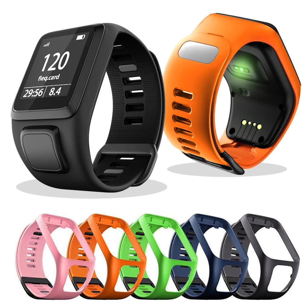 Для TomTom Runner 2 3 Свеча зажигания GPS спортивный сменный ремешок на запястье серии Tom