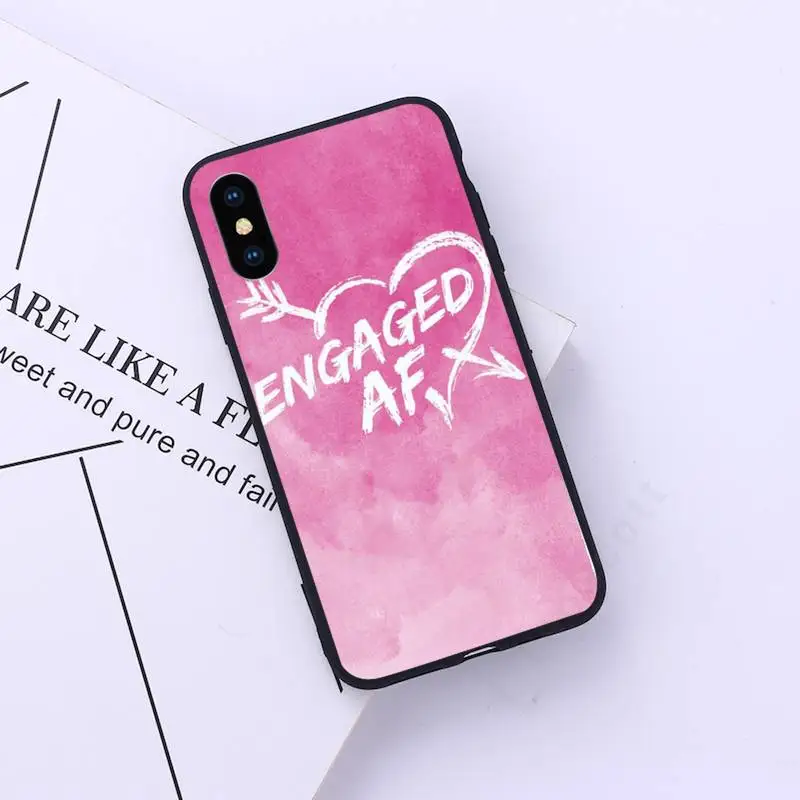 

Quotes Bride To Be high quality Phone Case for iPhone 11 12 pro XS MAX 8 7 6 6S Plus X 5S SE 2020 XR
