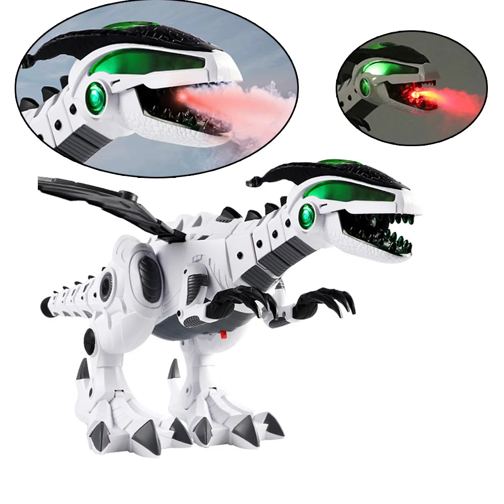 Механический спрей динозавры робот игрушка для детей мультяшная электронная