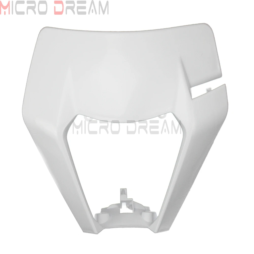Supermoto Off Road Dirt Bike White Headlight Bulb Headlamp Cover For FE FC TE TC EXC SX XC SMR WR CRF XC-W EXC-F | Автомобили и