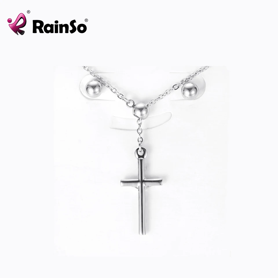 Модные комплекты ювелирных изделий Rainso (ожерелье серьги) для женщин подвески с
