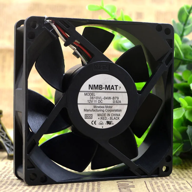 

Новый оригинальный 3610VL-04W-B79 12 В 0.92A 9025 9 см охлаждающий вентилятор