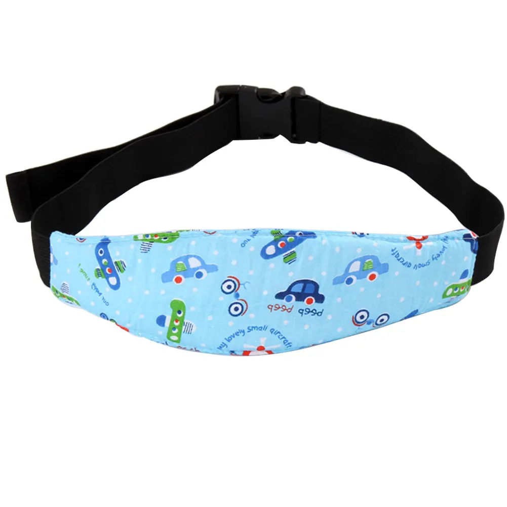 

Infant Carriage Elastic Head Support Halter Fastening Playpens Position Control Baby Stroller Seat Pram Safety Sleeping