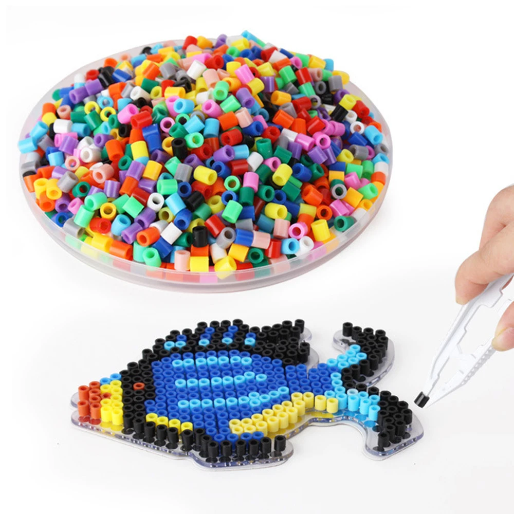 1000 шт./пакет смешанные цвета 5 мм Hama Beads головоломки KID FUN.Diy Intelligence Обучающие