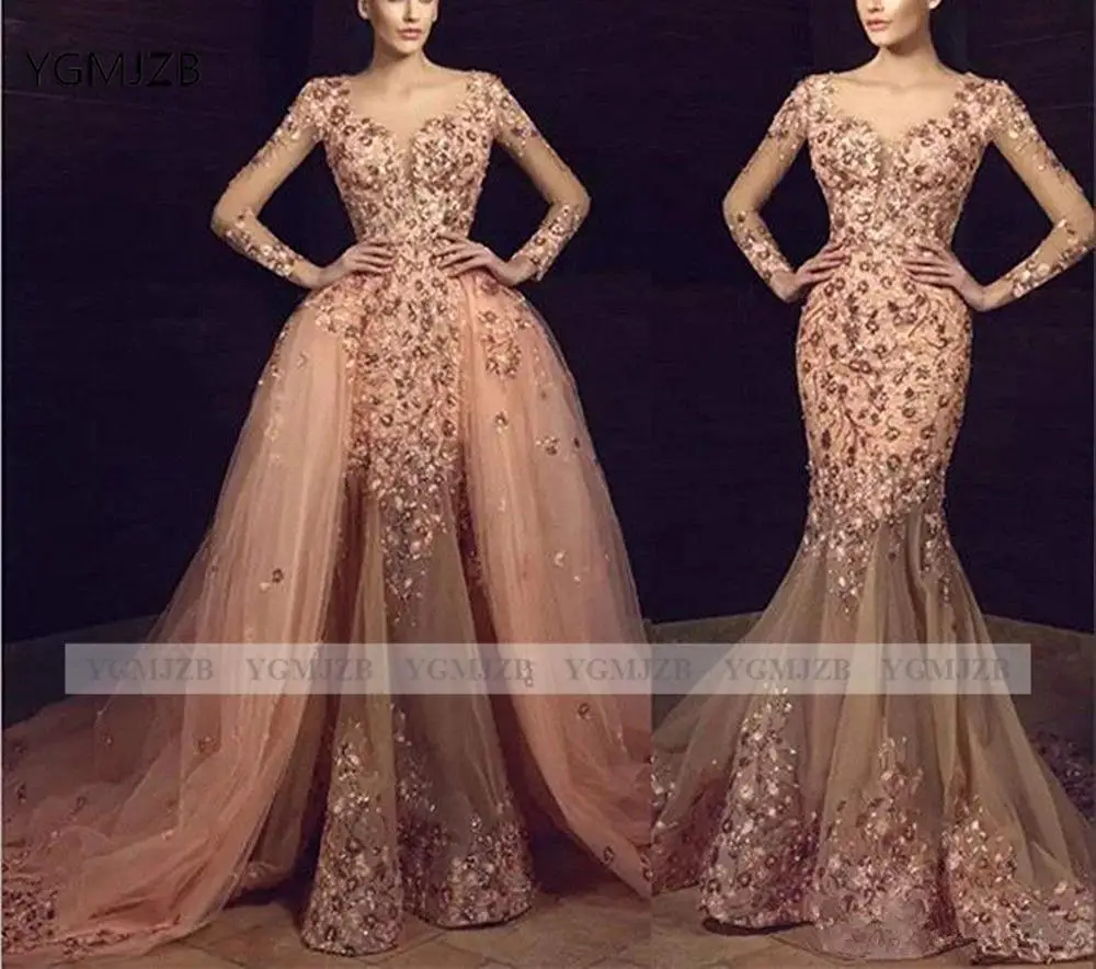 Пышные Роскошные Выпускные платья 2021 Русалка для черных девушек бусины с длинным