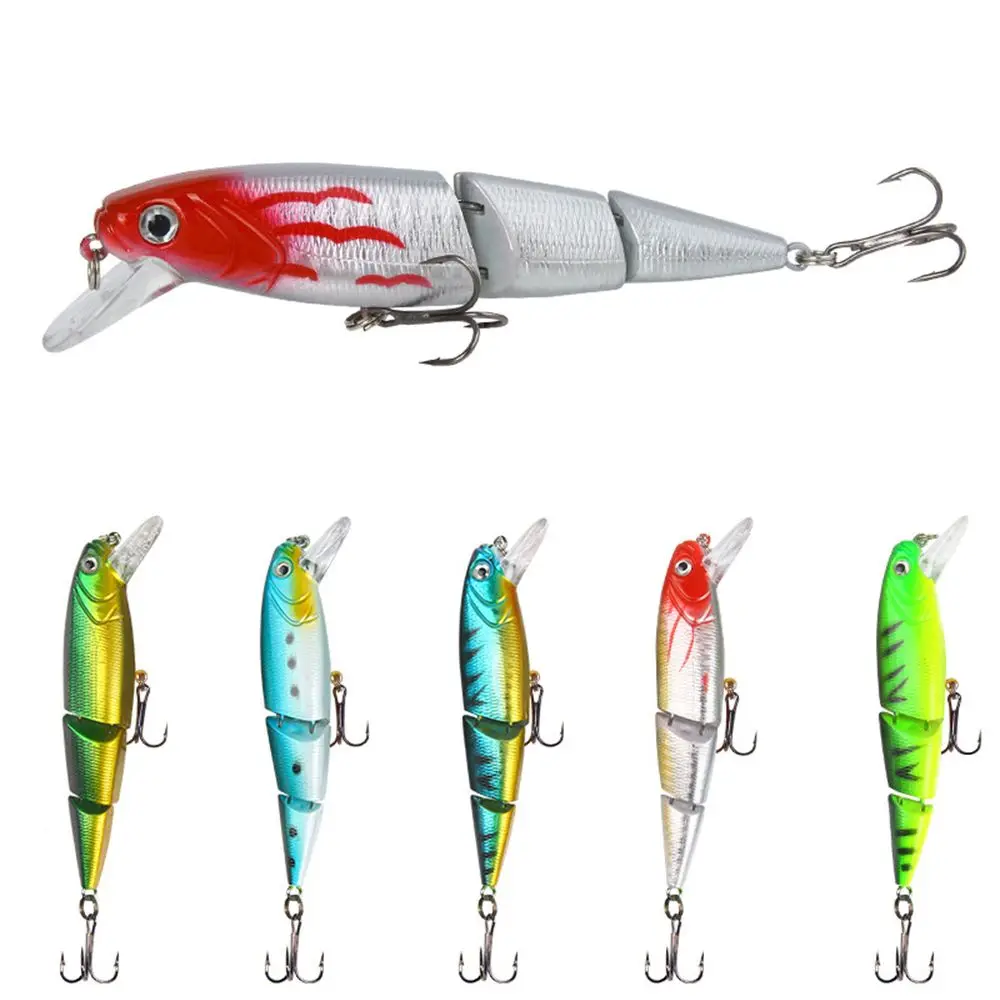 

Fish Supplies Luya Accessories Pencil Spinner Multi-layer Lure Jointed Minnow Bait Fishing Tackle Floating Swimbait