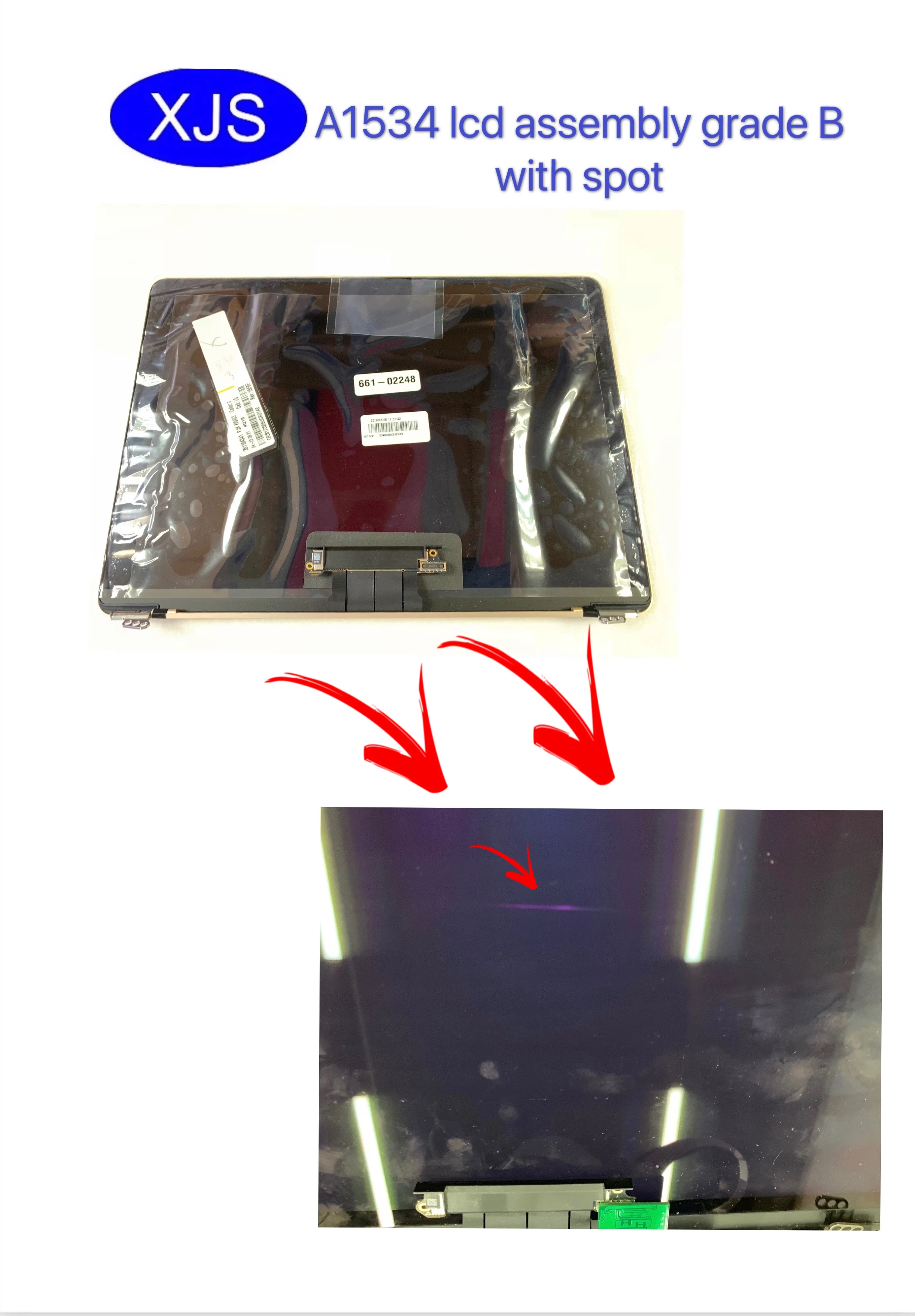 Оригинальный б/у ЖК экран в сборе A1534 для macbook 12 дюймов 2015 2016 лет сборе|ЖК-экран