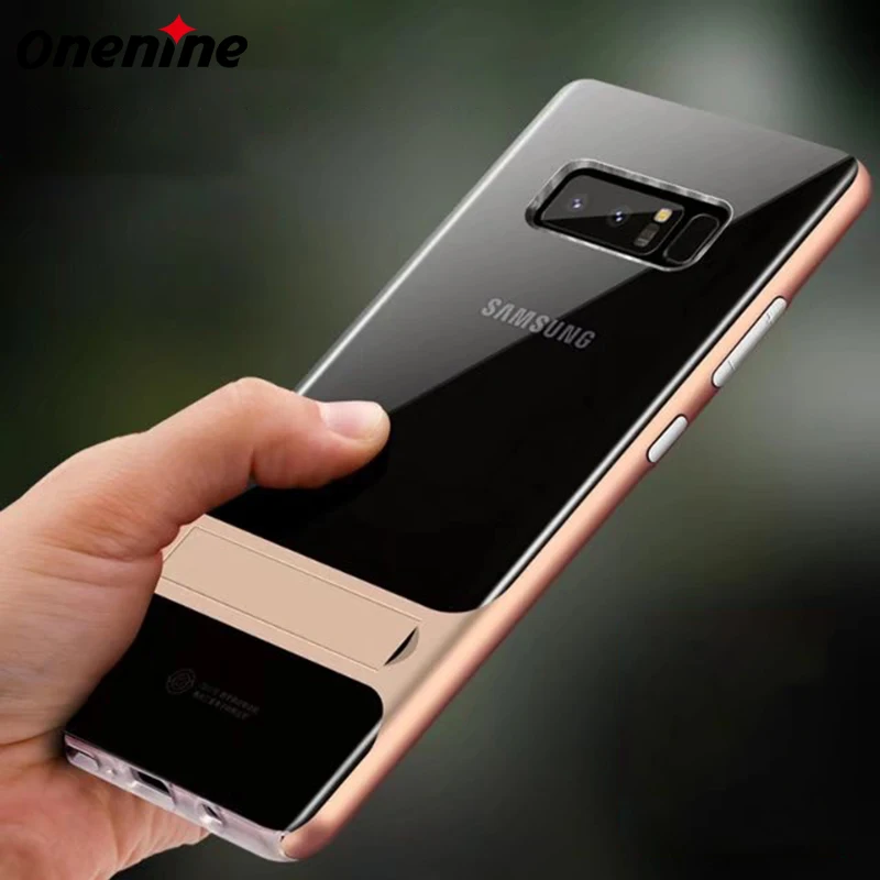 Роскошные чехлы для телефонов samsung Galaxy Note 8 Чехлы 3D подставка силиконовая ТПУ