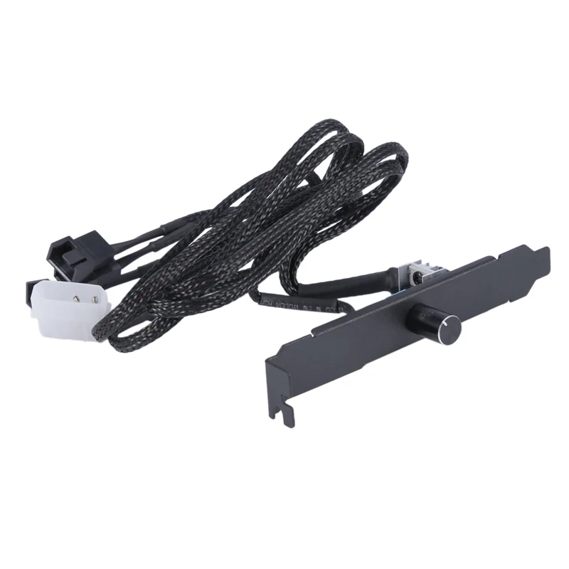 Computer Chassis Baffle PCI Bit Fan Speed Regulator 3 Circuit Hub External Controller Radiator Switch Control | Компьютеры и офис