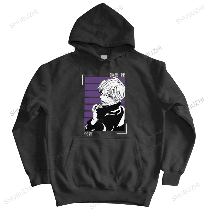 

Jujutsu Kaisen Toge Inumaki Vintage printing hoodies Homme Cotton pullover Anime Manga hooded jacket autumn hoody Merch