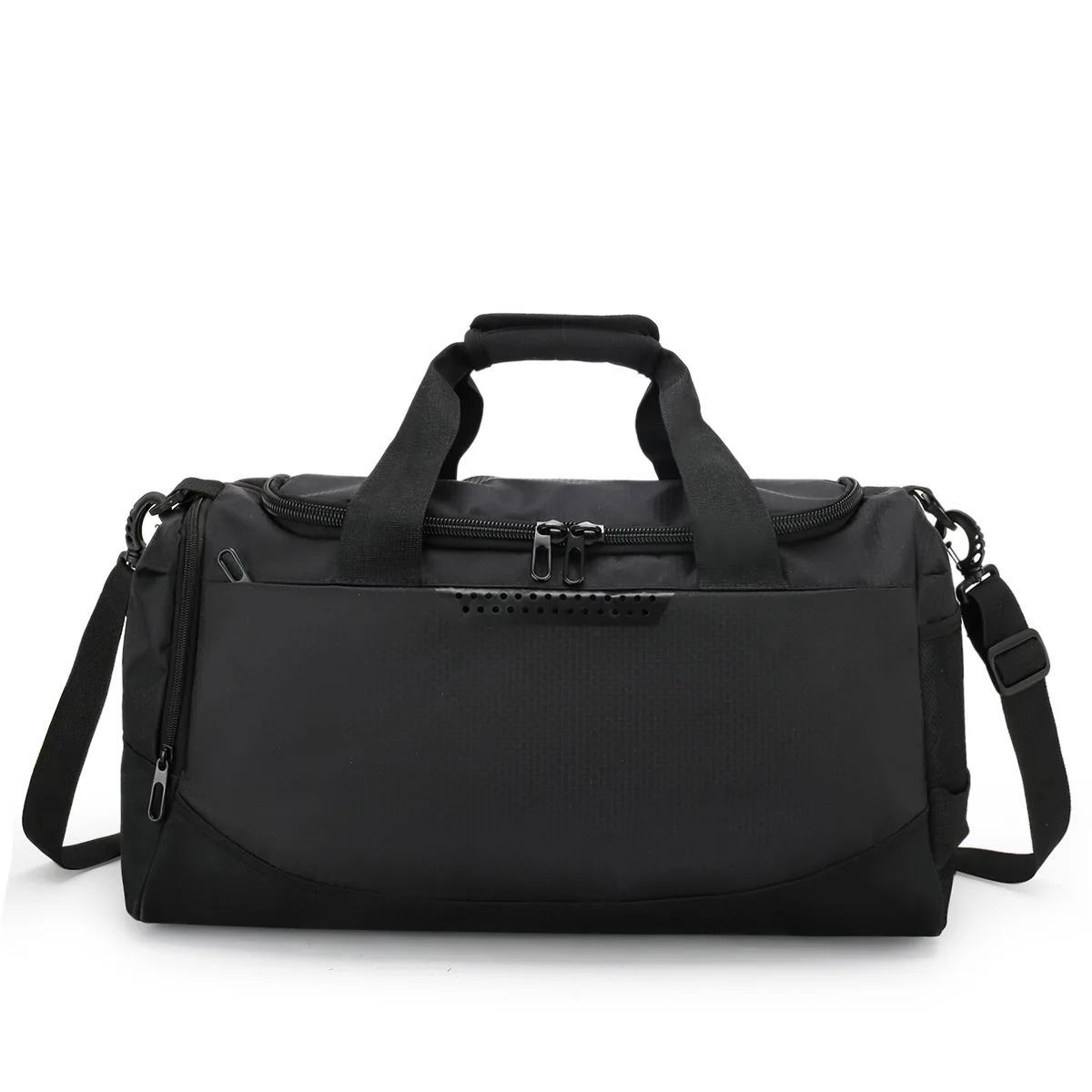 

New Outdoor Training Fitness Bag Portable Waterproof With Shoes Warehouse Large Capacity Oxford Luggage Handbag Travel Bag BB25