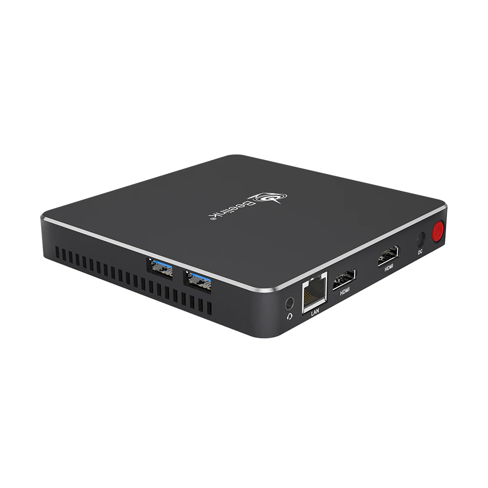 Мини-ПК Windows 10 T34 Intel Celeron N3450 четырехъядерный 2 ГГц 6 ГБ DDR3 128 Гб SSD Win10 Linux NUC Ubuntu