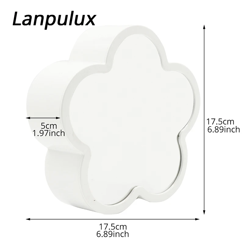 Lanpulux крутые светодиодные туннельные лампы в форме сердца звезды облака