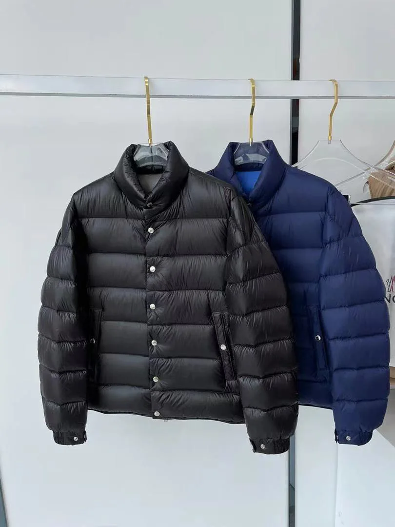 

Новый зимний мужской пуховик, стеганая куртка, гусиный пух