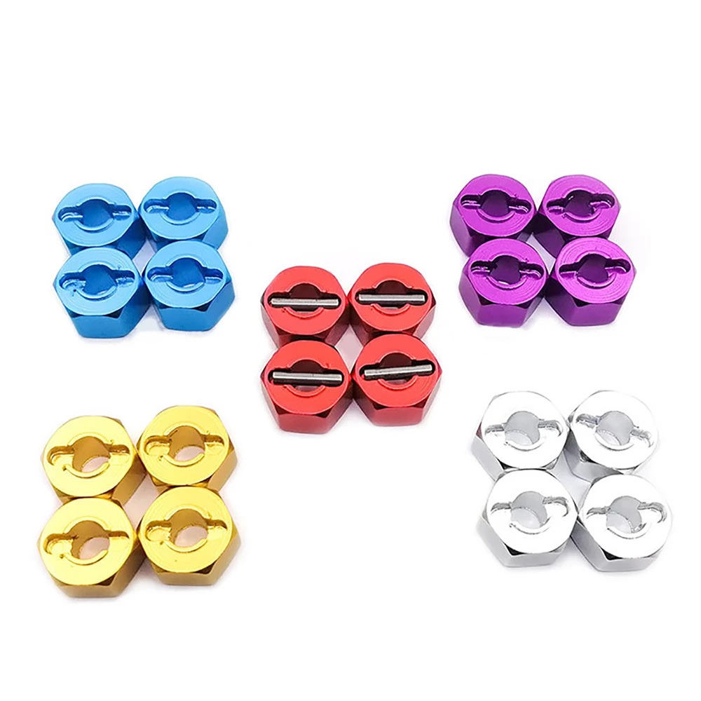 

Aluminum Alloy Hexagonal Coupling Wheel Hex Hub Adaptor Combiner for TRAXXAS SLASH 7MM HQ 734 RC Car Accessories