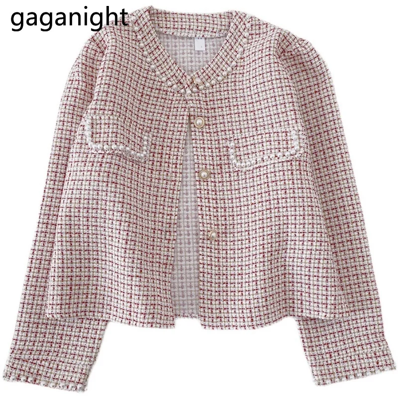 

Gaganight Элегантный женский однотонный кардиган осень-зима Офисная Женская мода кардиган с длинными рукавами и круглым вырезом корейские кард...