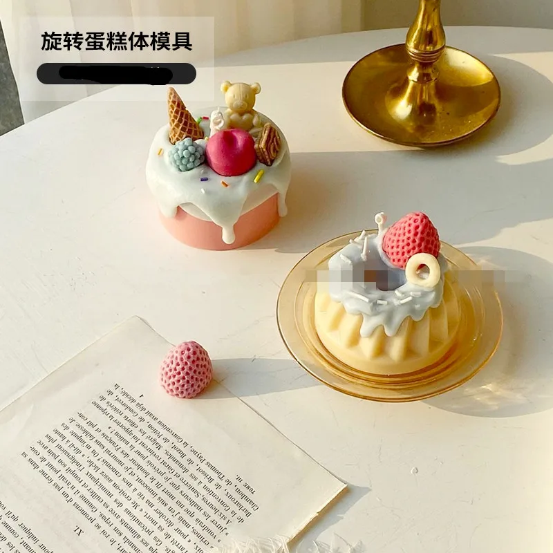 3D форма для торта с объемным рисунком медведя десерта мыла милый медведь злаки