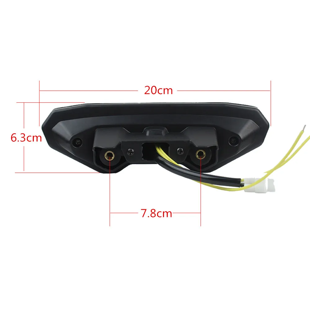 

LED Motorcycle Turn Signals Integrated Tail Light Rear Brake Taillight For Yamaha MT-09 FJ-09 MT09 Tracer FZ-09 2014 2015 2016