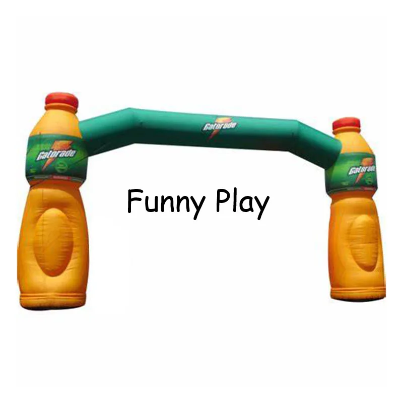 Оптовая Цифровая печать рекламная надувная пивная банка АРКА надувные арки