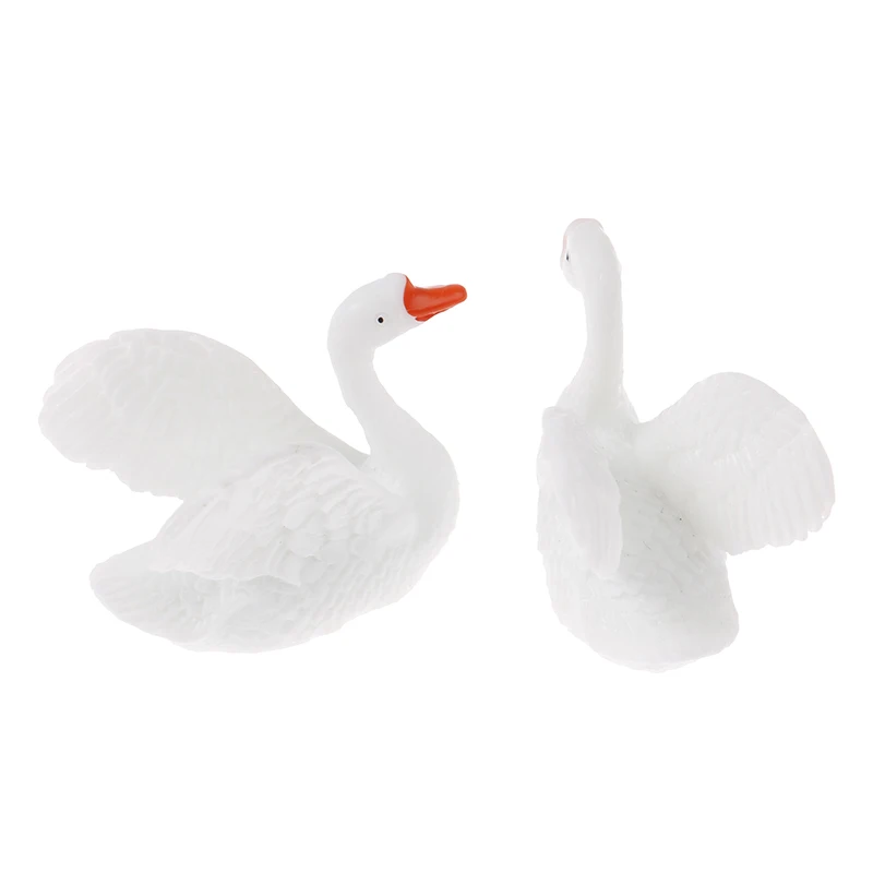 

Resin White Swan Cabochon Embellishments for Craft Scrapbooking Earring Jewelry Making Accessories 1pair