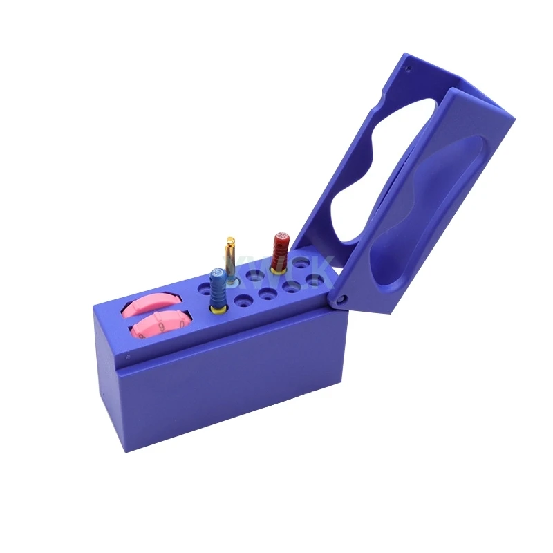 10 отверстий стоматологический автоклавируемый корневой канал с 50-кратной