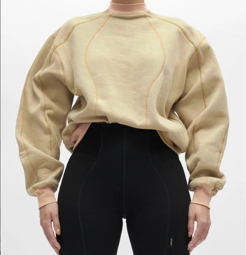 

Autumn Warm Thicken Long Sleeve Turtleneck Loose Pullover Hoodies For Women New Streetwear Wild Basic Sweatshirt Ladies Tops